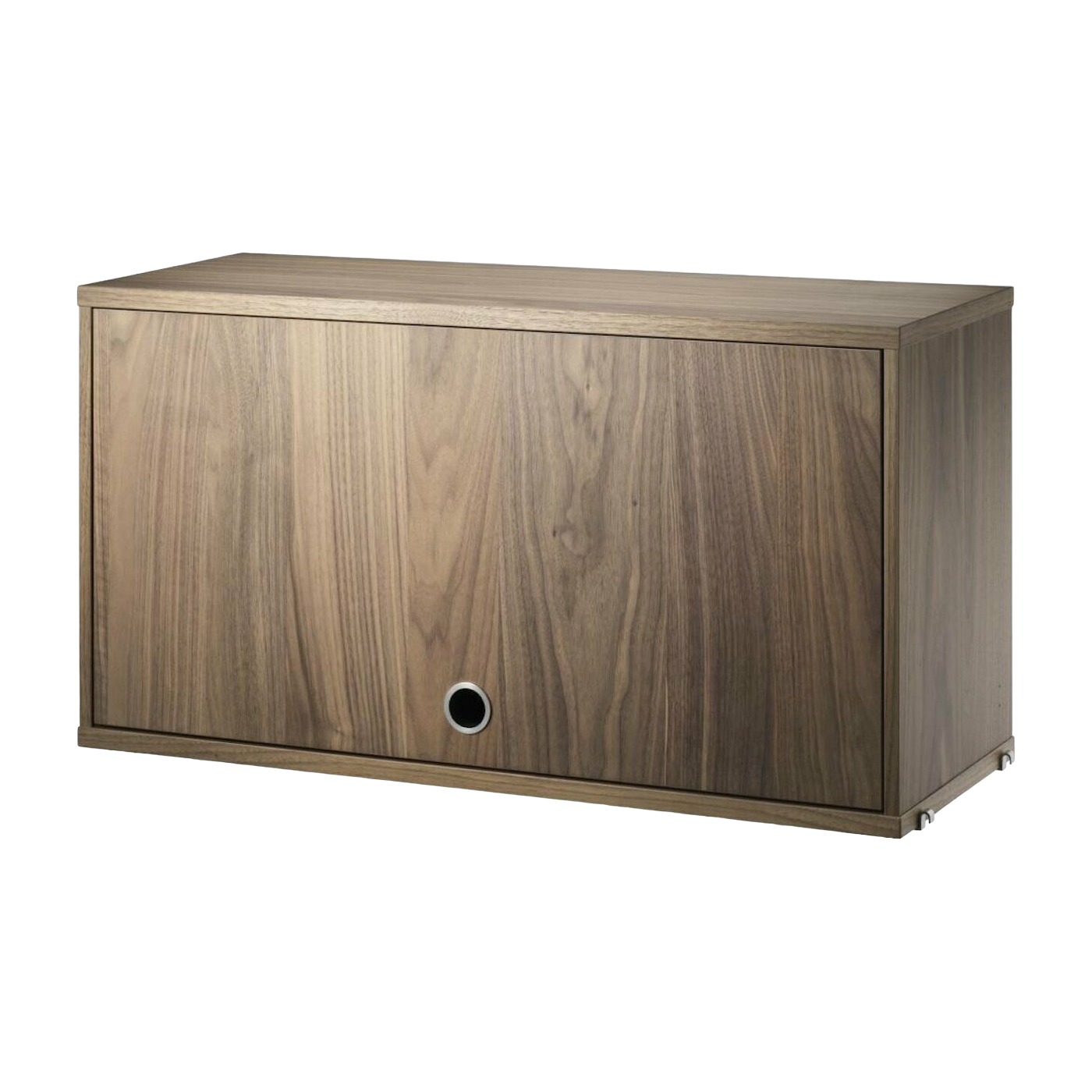 Walnut cabinet with folding door - String