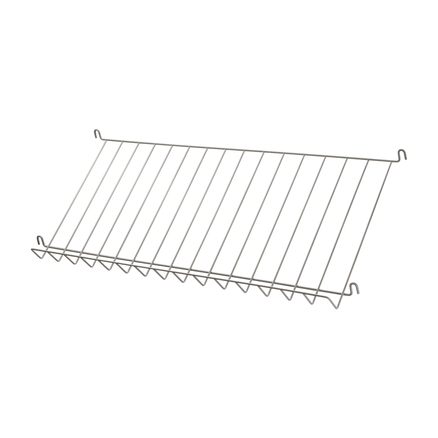 Étagère inclinée en acier beige - String furniture