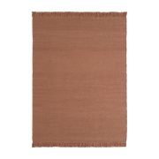 Wool dhurrie rug blush pink 200 x 300 cm Colors - Nanimarquina