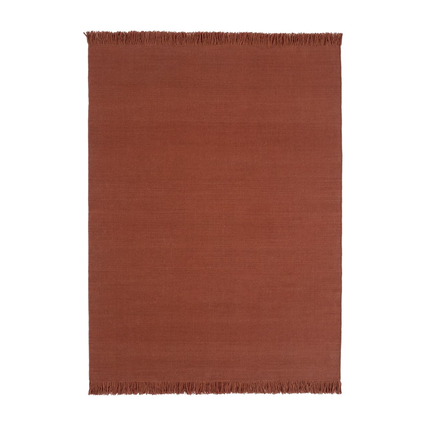 سجاد دوري صوف بلون أحمر زعفران 170x240 سم Colors - Nanimarquina