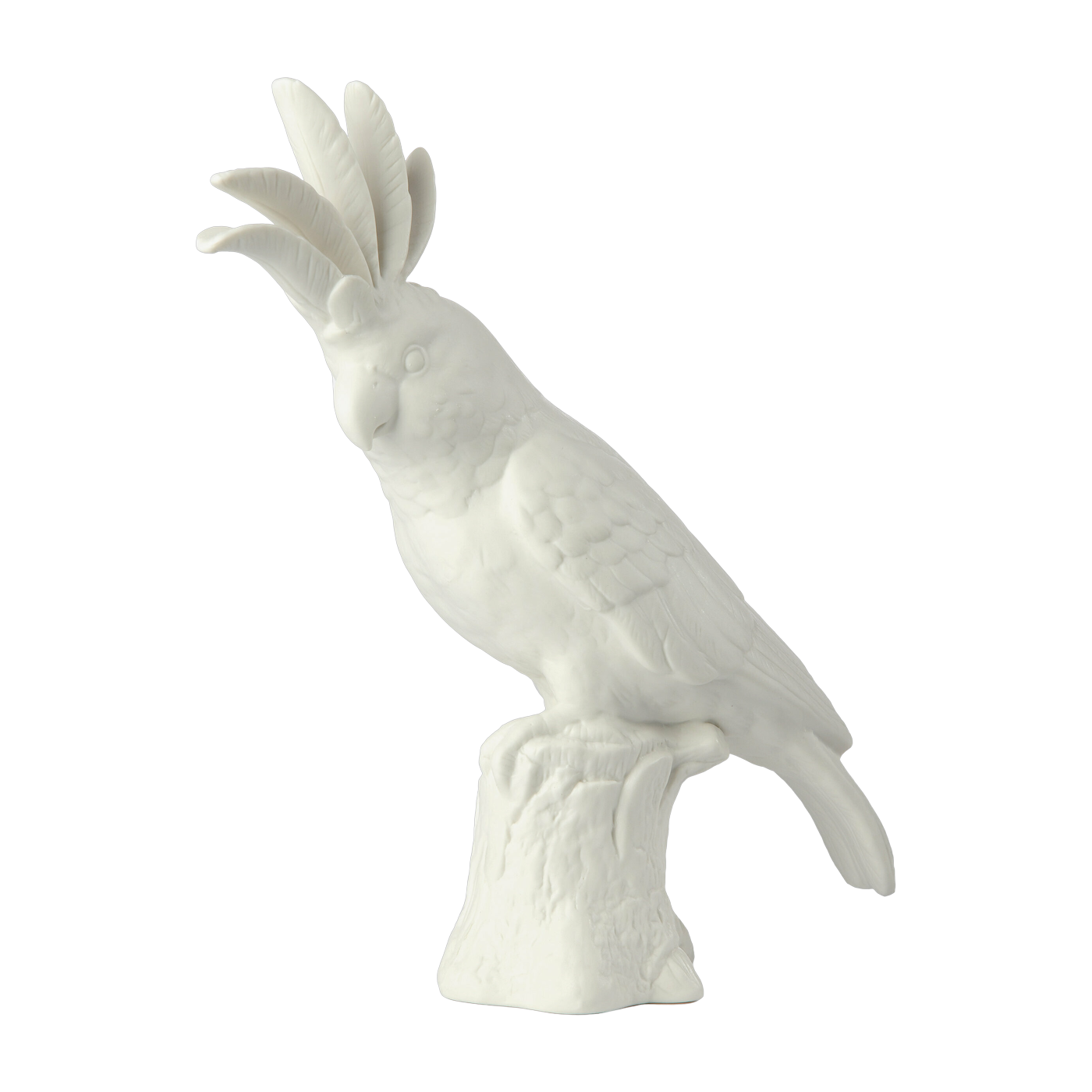 Cacatúa blanca estatua de porcelana - Pols Potten