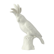 Statua di cacatua bianca in porcellana - Pols Potten