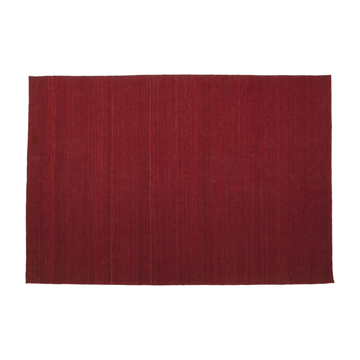 سجادة dhurrie من الصوف الأحمر الرمان 200x300 سم Nomad - Nanimarquina