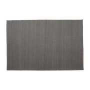 Grey wool dhurrie rug 200 x 300 cm Nomad - Nanimarquina