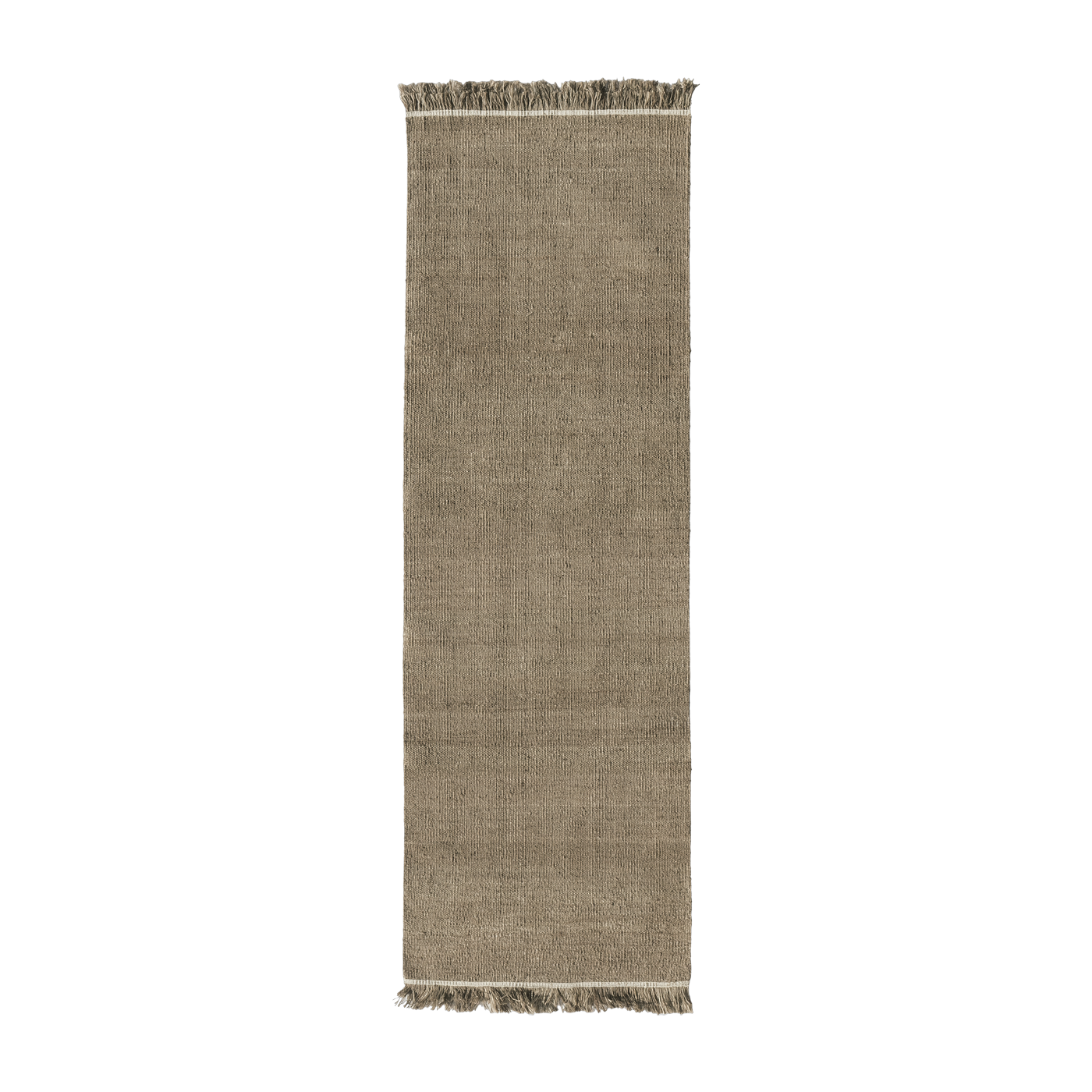 Tappeto in iuta marrone 80 x 240 cm Wellbeing - Nanimarquina