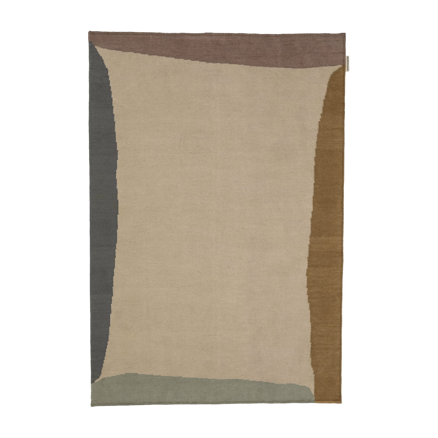 Tappeto kilim in lana multicolore 200 x 300 cm Tones 1 - Nanimarquina