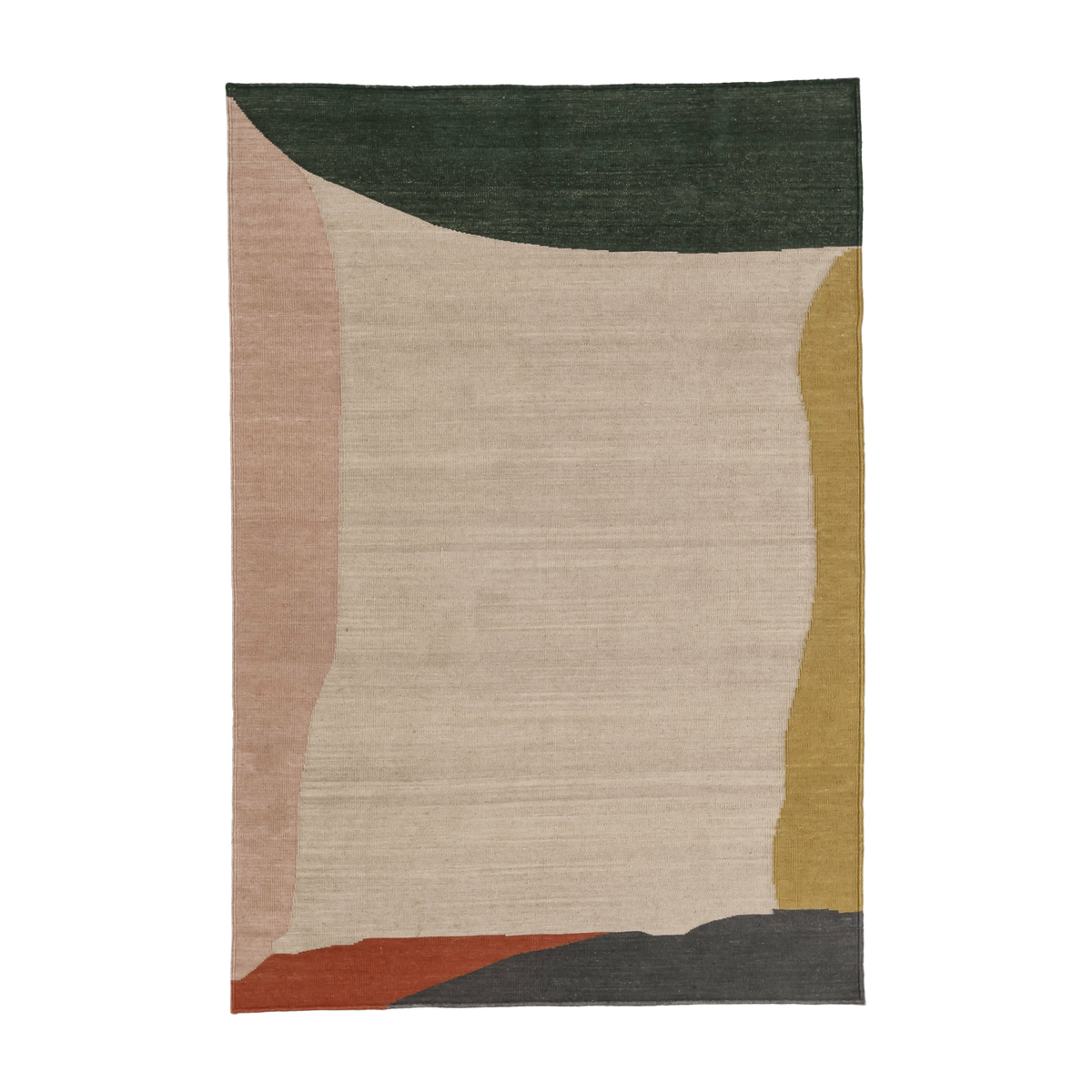 Tappeto kilim in lana multicolore 200 x 300 cm Tones 3 - Nanimarquina