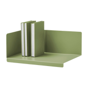 Étagère murale en acier vert olive 40 cm Sabrina Mensola - Meme