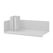 White steel wall shelf 60 cm Sabrina Mensola - Meme