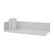 White steel wall shelf 80 cm Sabrina Mensola - Meme