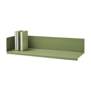 Étagère murale en acier vert olive 80 cm Sabrina Mensola - Meme