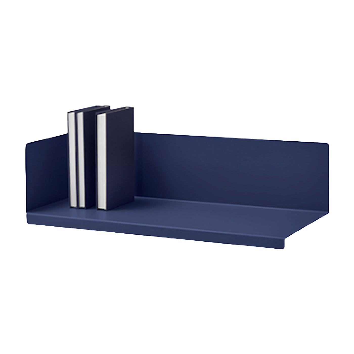 Wall-mounted shelf in navy blue steel 60 cm Sabrina Mensola - Meme