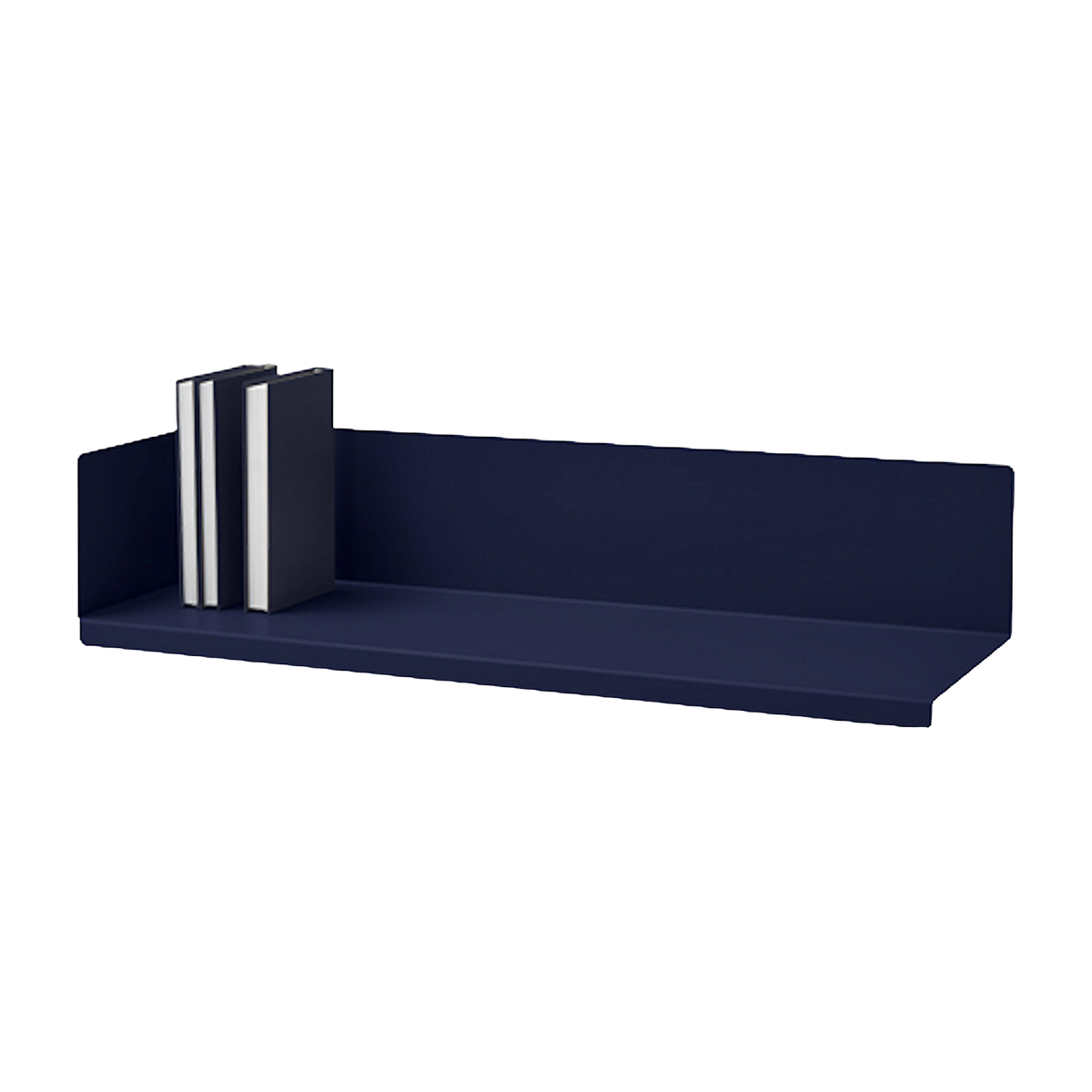Steel wall shelf navy blue 80 cm Sabrina Mensola - Meme