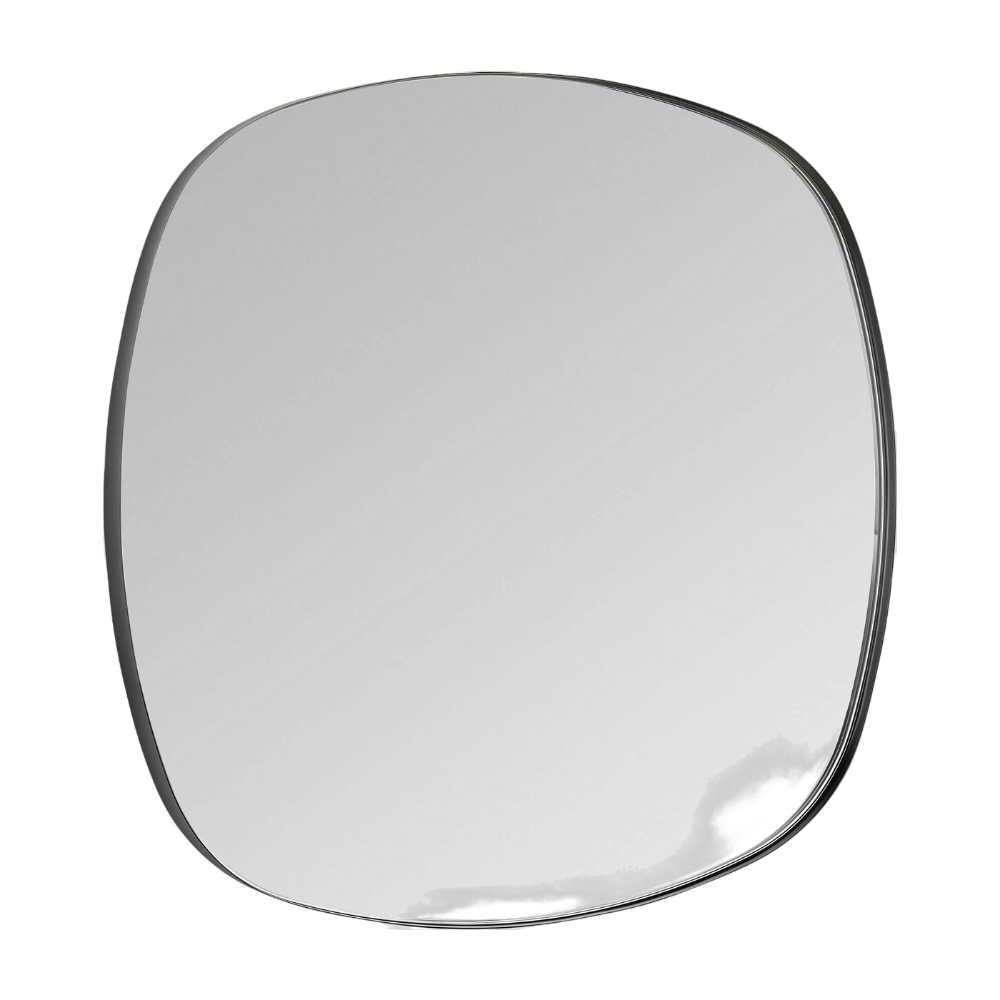 Miroir en laiton noir 50 x 50 cm Dobbles - Versmissen