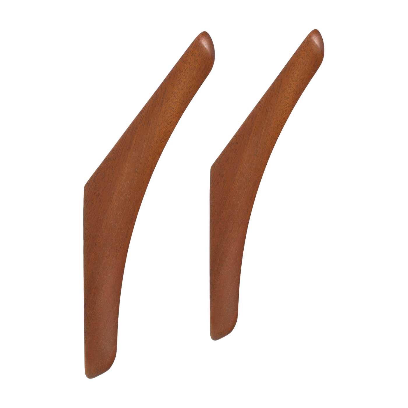 Set de 2 porte-manteaux en acajou massif PI - Ethnicraft Accessories