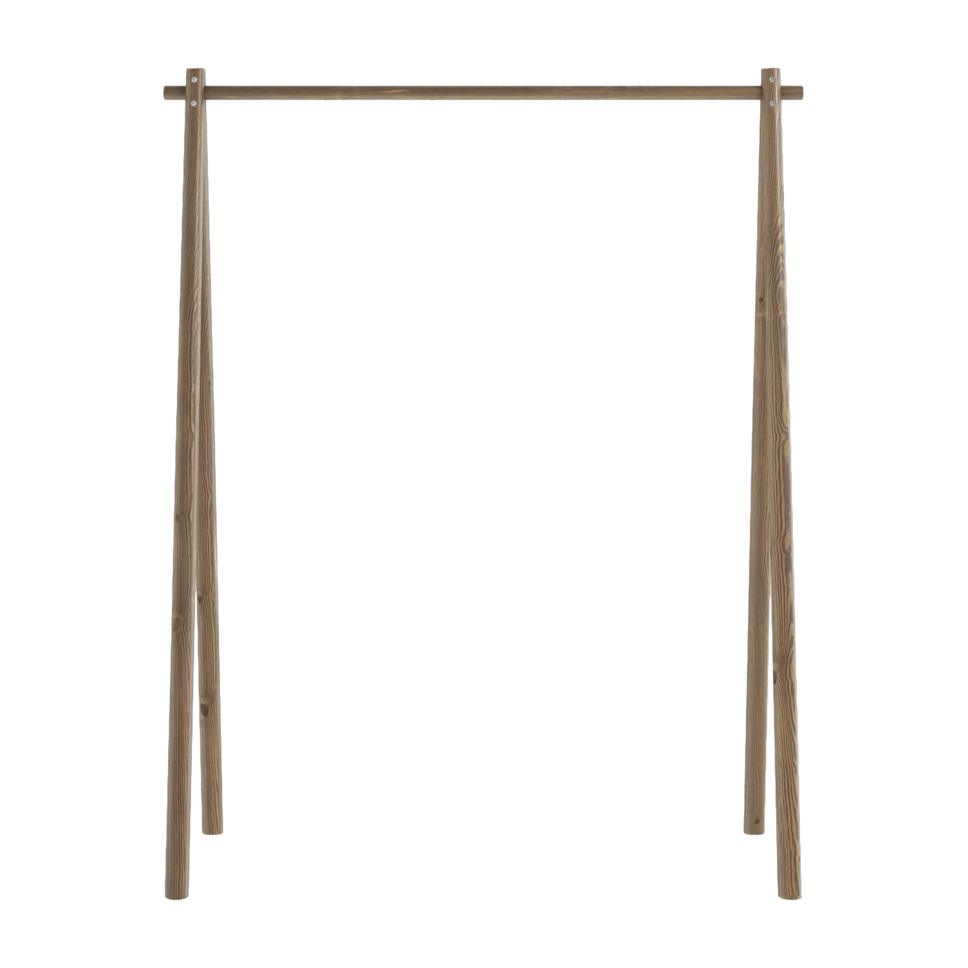 Portant en pin foncé laqué 74 x 150 x 177 cm Hongi - Karup Design