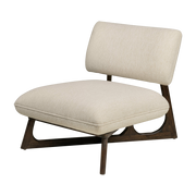 Fauteuil en bois marron Londa - Versmissen