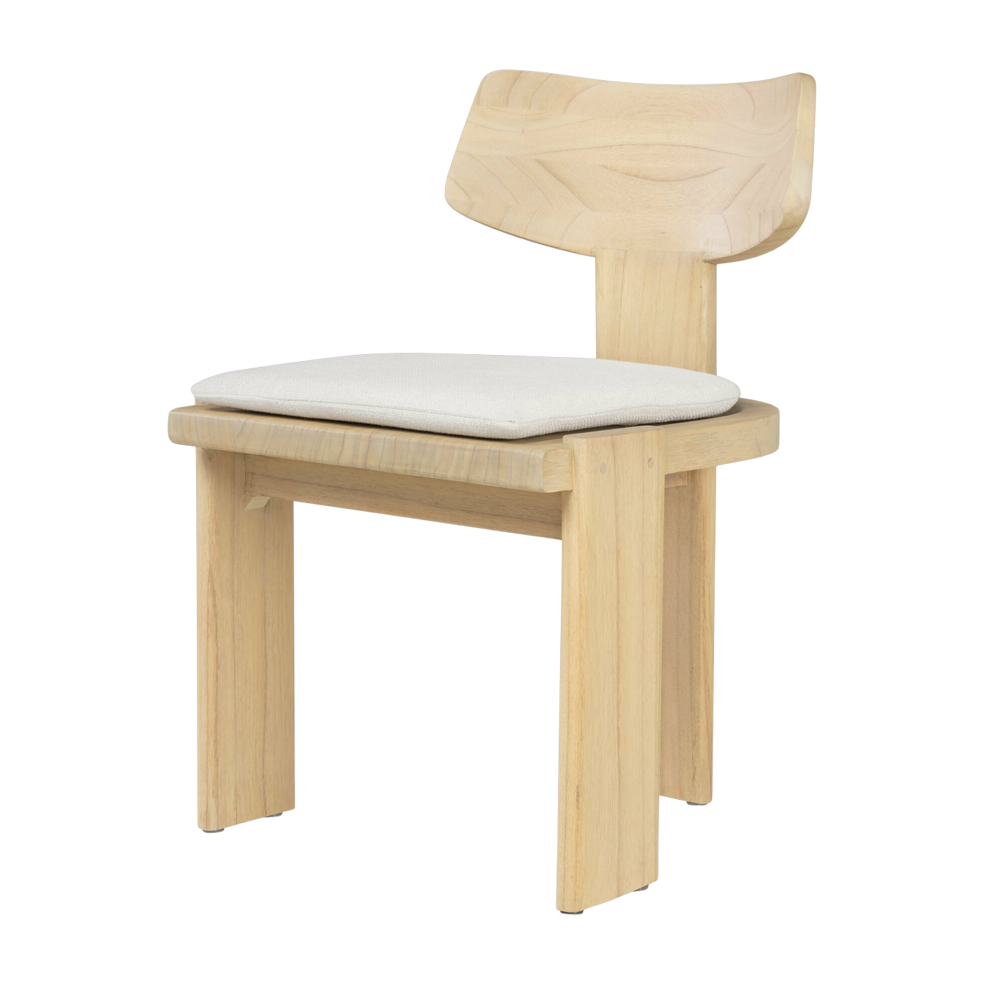 Sedia da pranzo in faggio Sotho - beige Versmissen