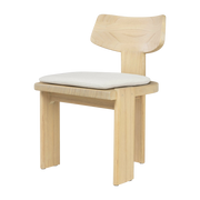 Sotho beige beechwood dining chair - Versmissen