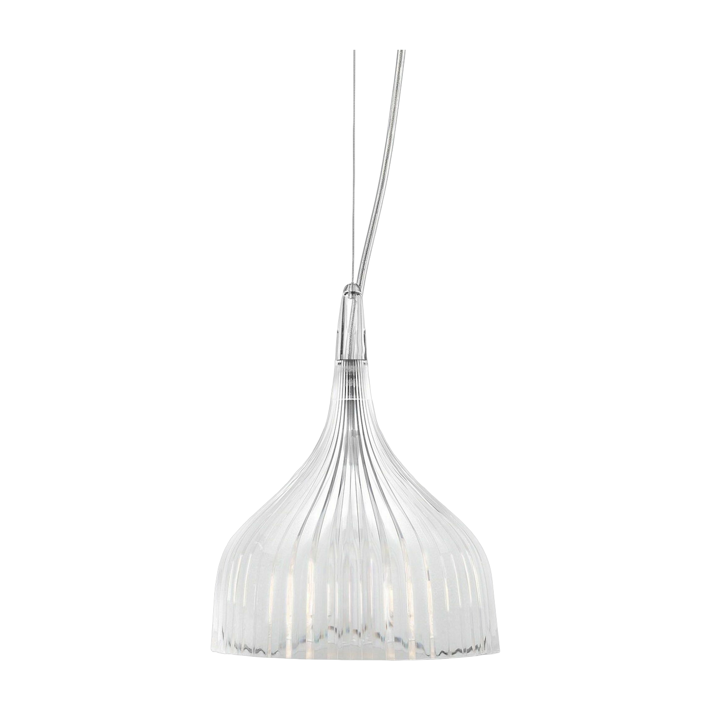 Lampada a sospensione trasparente E' 13, 5 cm - Kartell