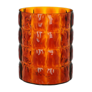 Vase marrón "Matelasse" - Kartell