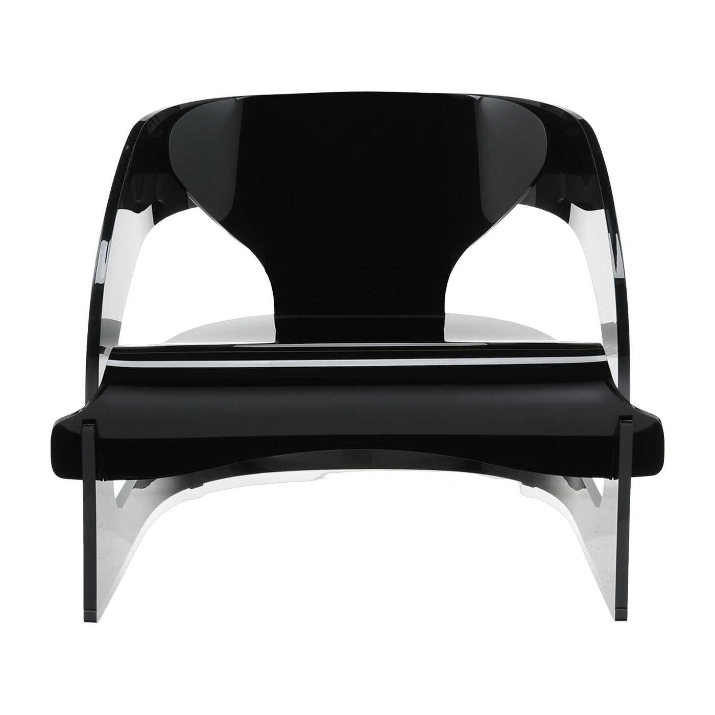 Poltrona nera Joe Colombo - Kartell