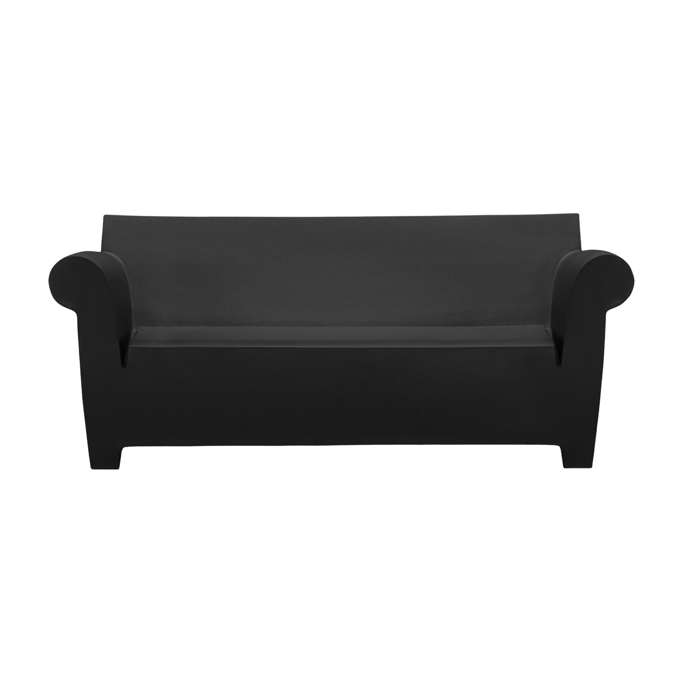 Canapé de jardin 2 places noir 189 cm Bubble Club - Kartell