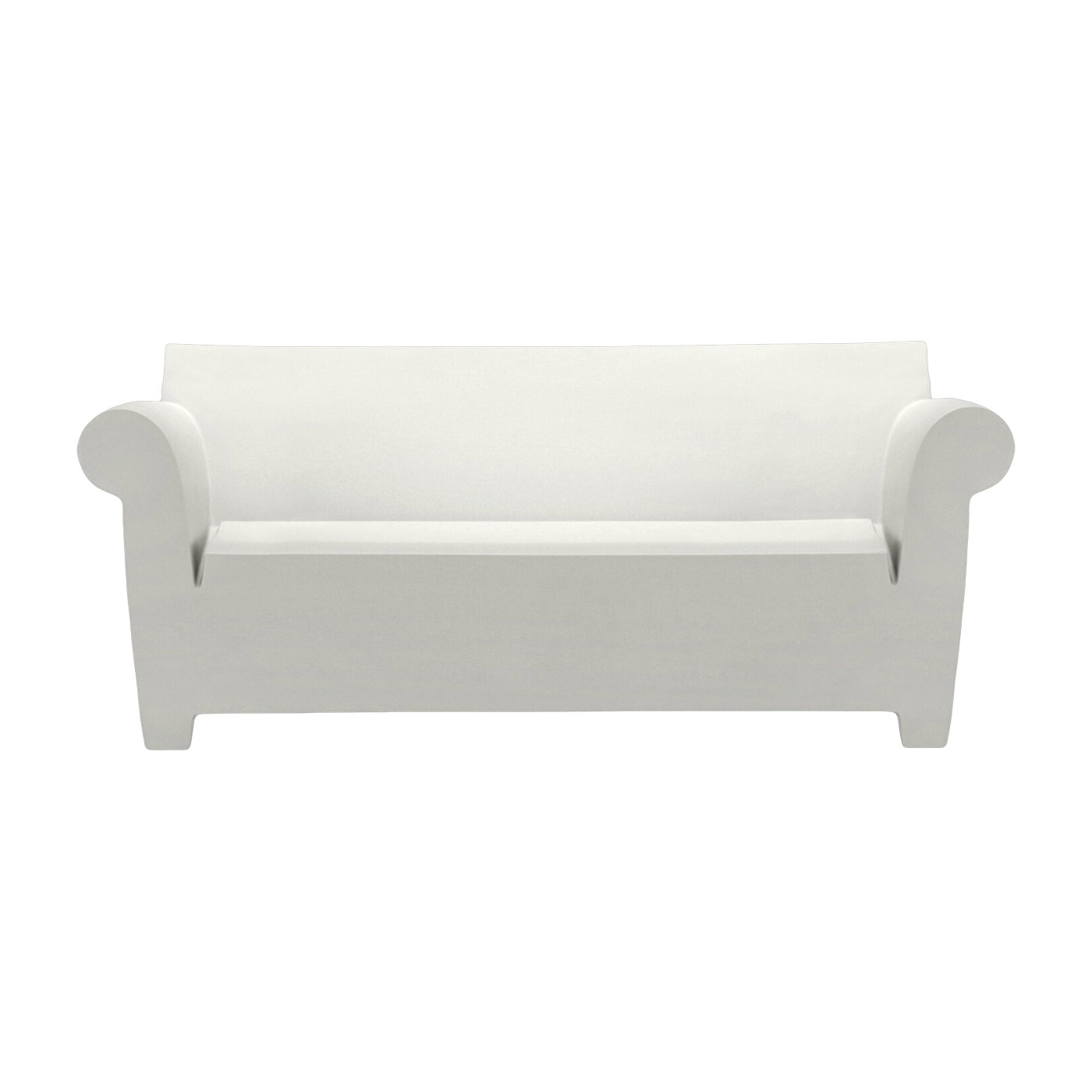 Canapé de jardin 2 places blanc 189 cm Bubble Club - Kartell