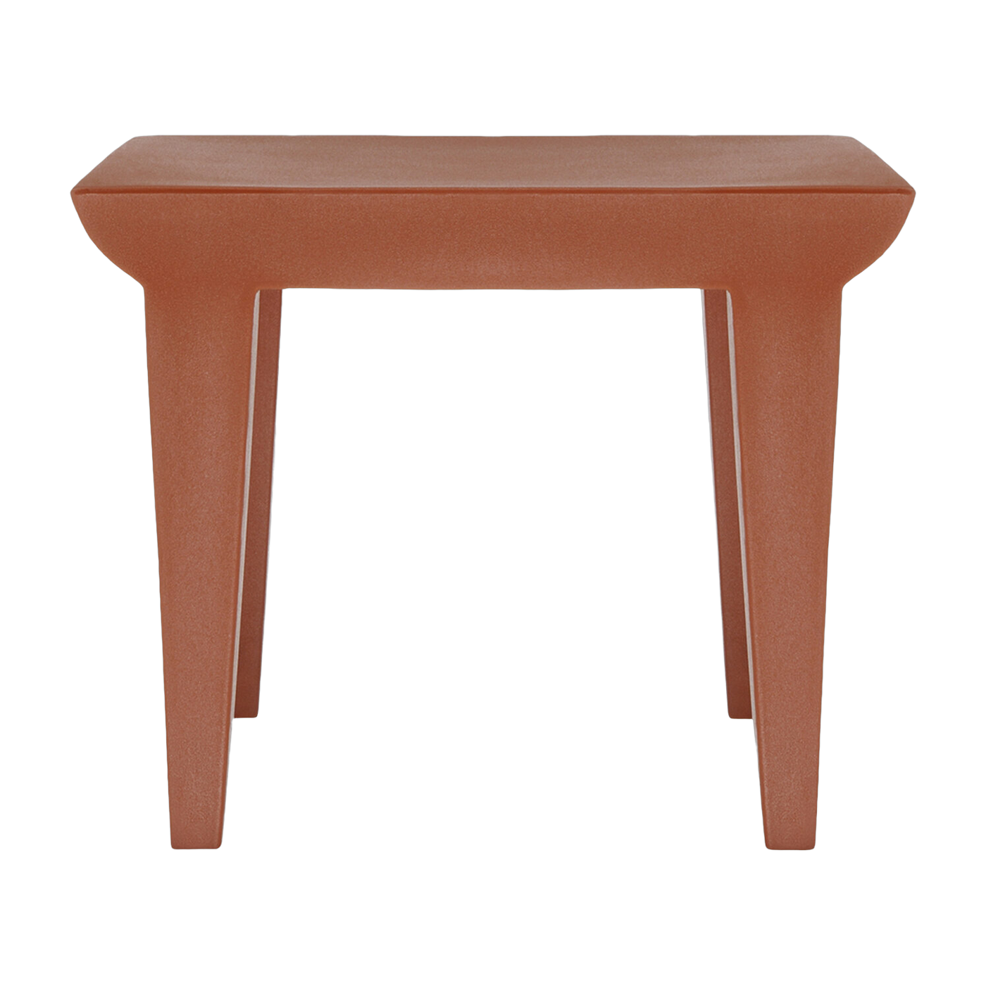 Table basse de jardin carrée terracotta Bubble Club - Kartell