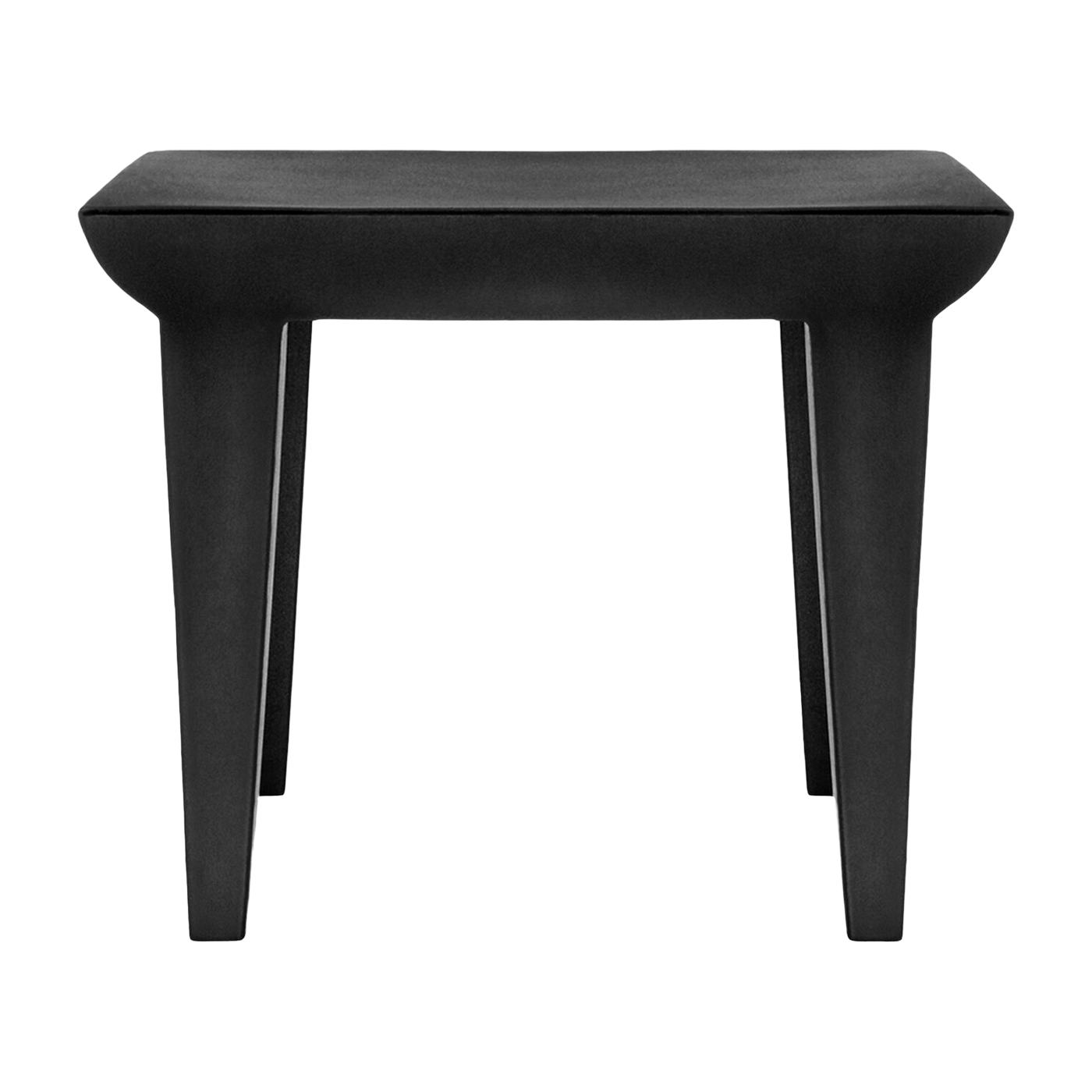 Square coffee table black Bubble Club - Kartell