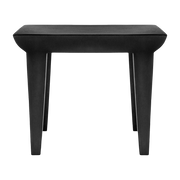 Schwarzer quadratischer Gartencouchtisch Bubble Club -. Kartell