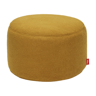 Sitzsack aus Sherpa in Apfelweingelb 40 x 70 cm Point - Fatboy