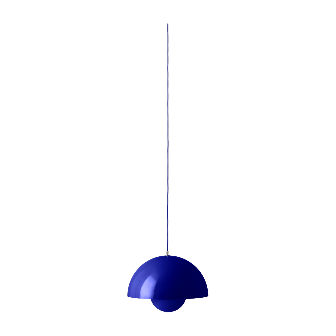 Sospensione blu cobalto Flowerpot VP7 - &tradition