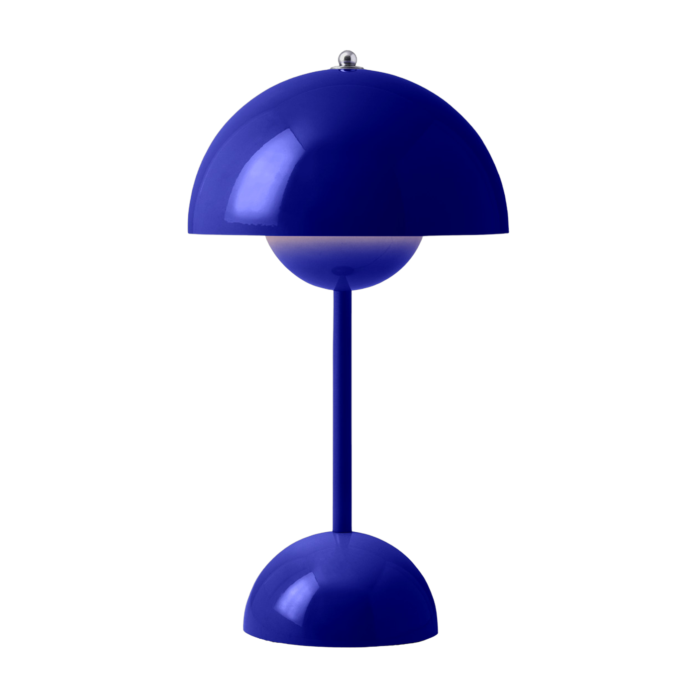 Lampe à poser sans fil cobalt blue Flowerpot VP9 - &tradition