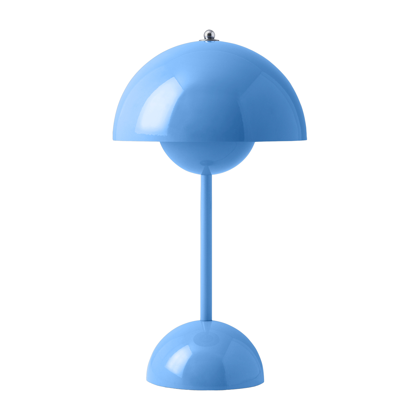 Lampe à poser sans fil swim blue Flowerpot VP9 - &tradition