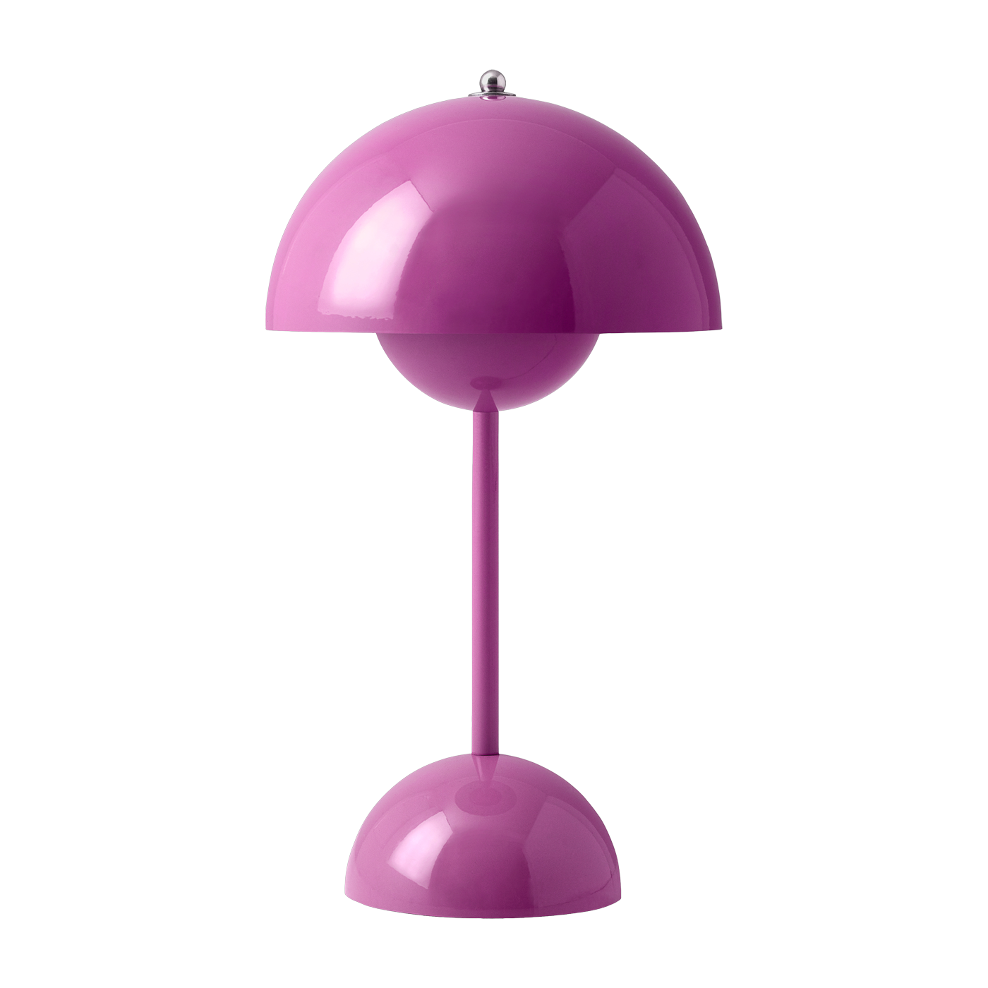 Lampe à poser sans fil tangy pink Flowerpot VP9 - &tradition
