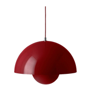 Pendelleuchte vermilion red Flowerpot VP7 - &tradition