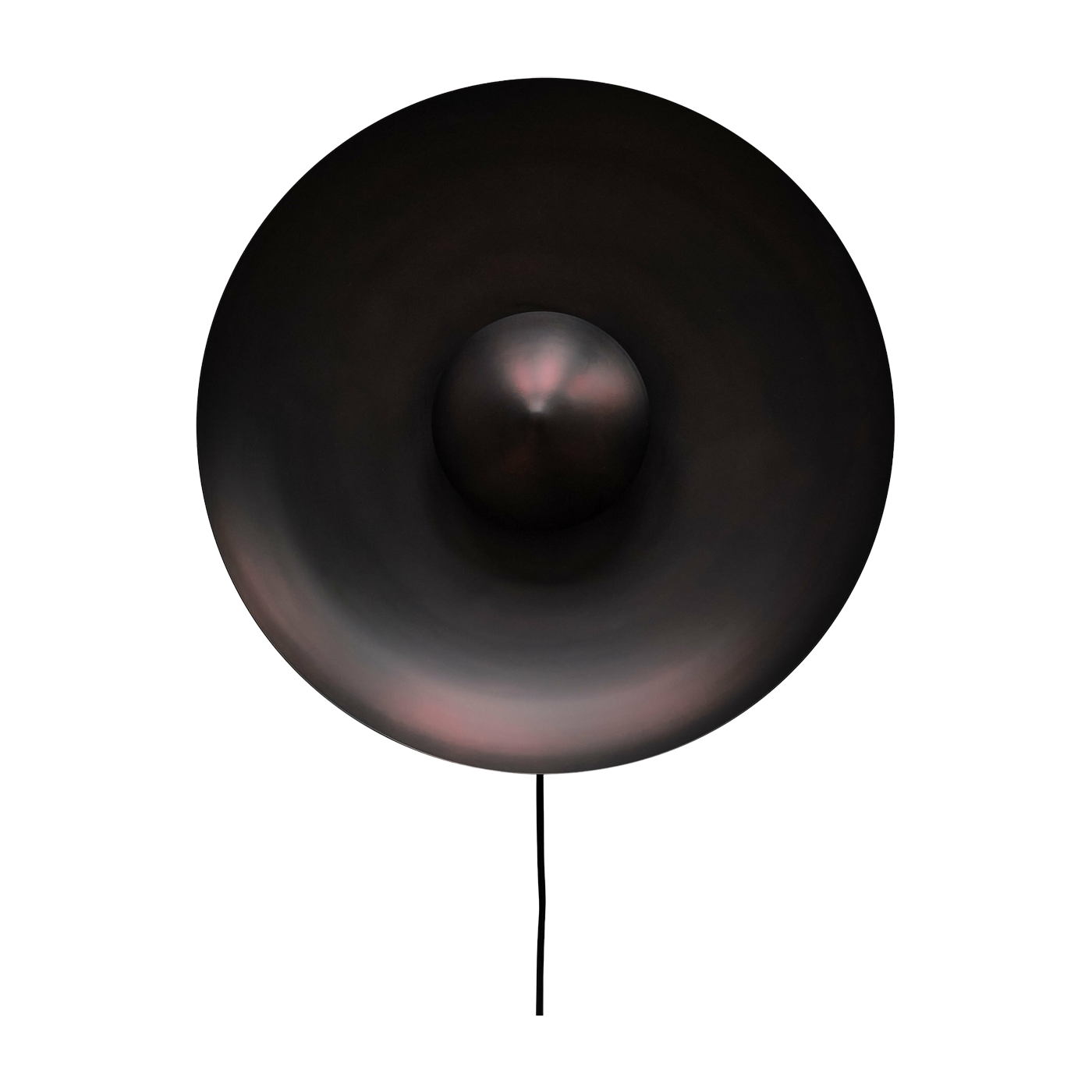 Black metal wall lamp charbon 50 x 17, 5 cm Dusk - 101 Copenhagen