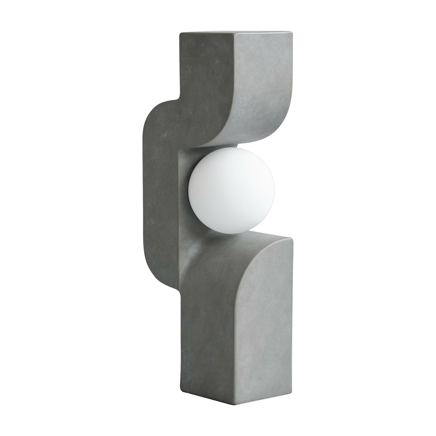 Lampada in ceramica grigio scuro 16 x 9, 5 cm Seduto Man - 101 Copenhagen