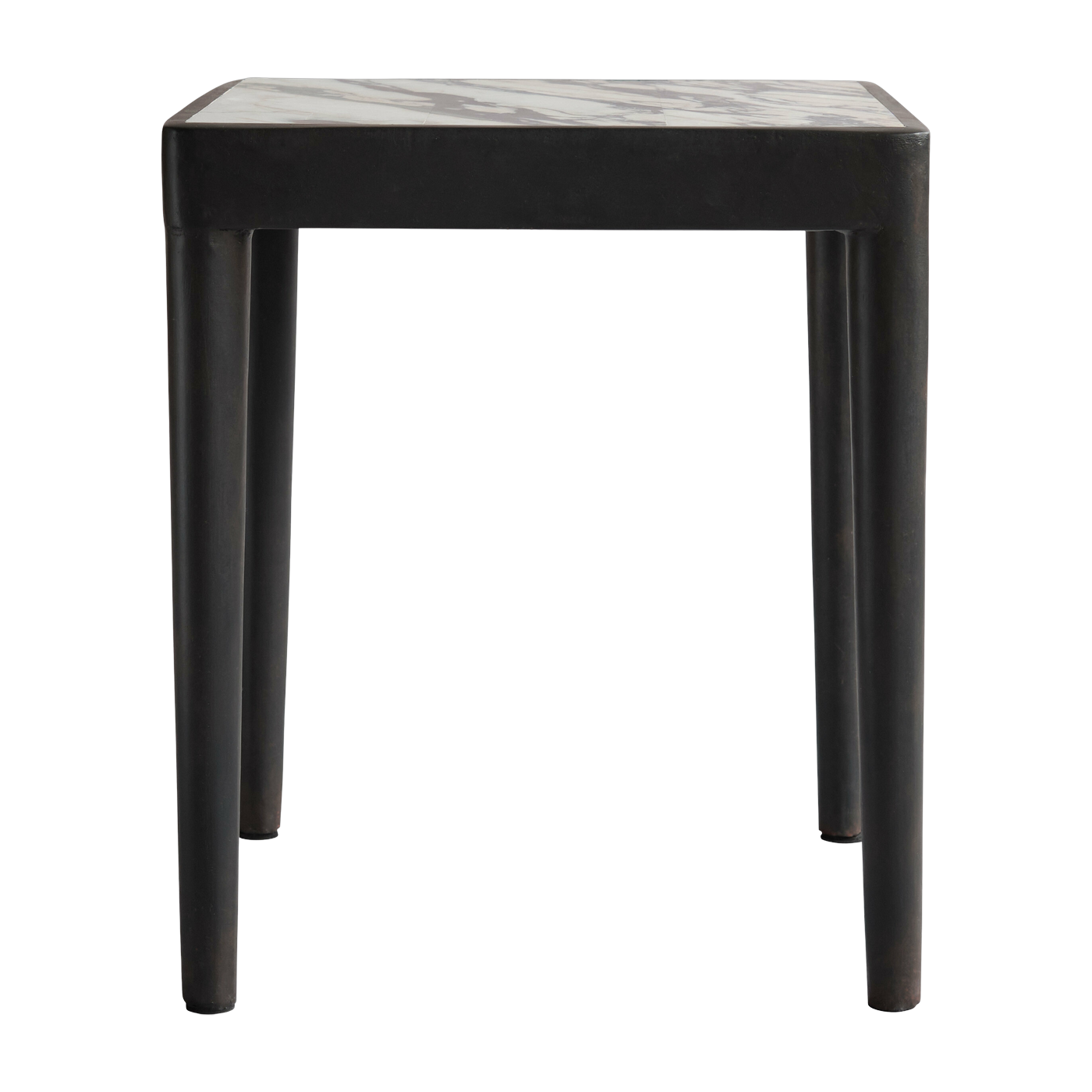 Mesa de hormigón blanco calacatta 38 x 38 cm Tairu - 101 Copenhagen