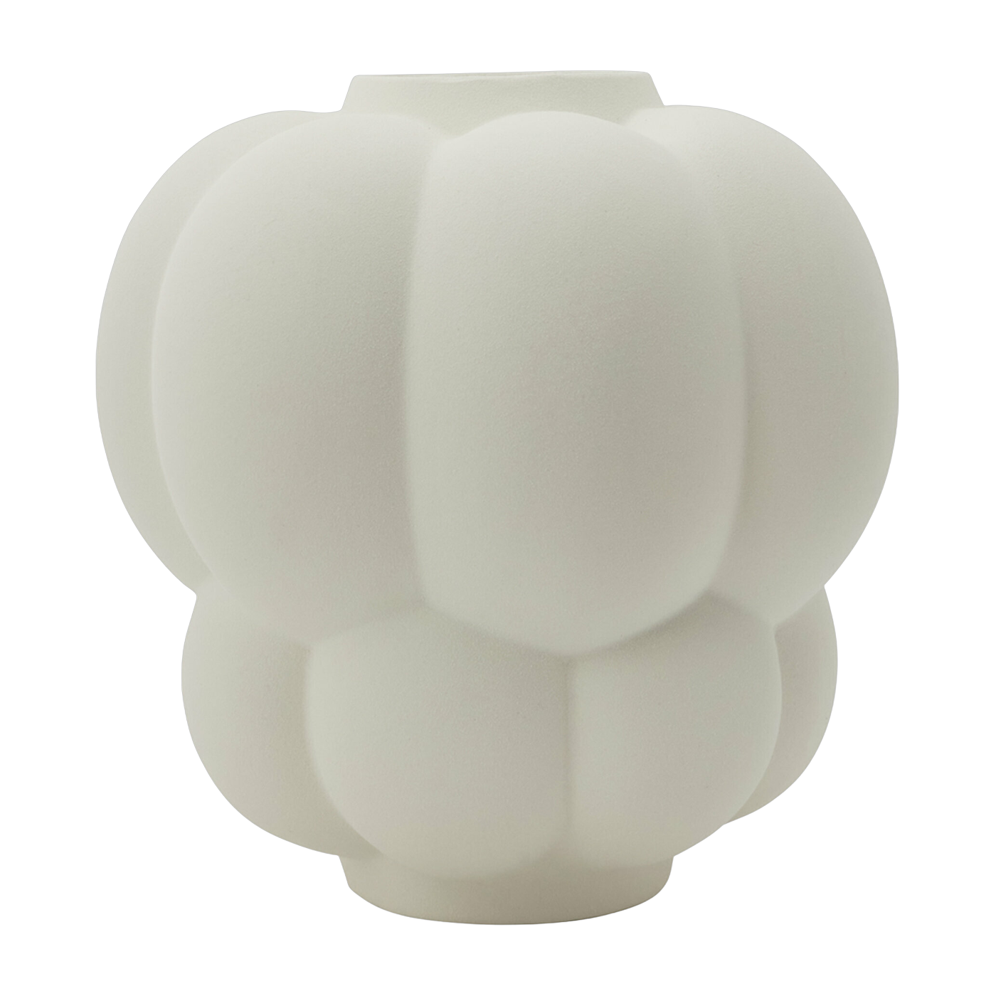 Vase gres crema 28 x 26 cm Uva M - AYTM