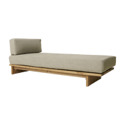 Daybed per esterni in teak Natural - HKliving