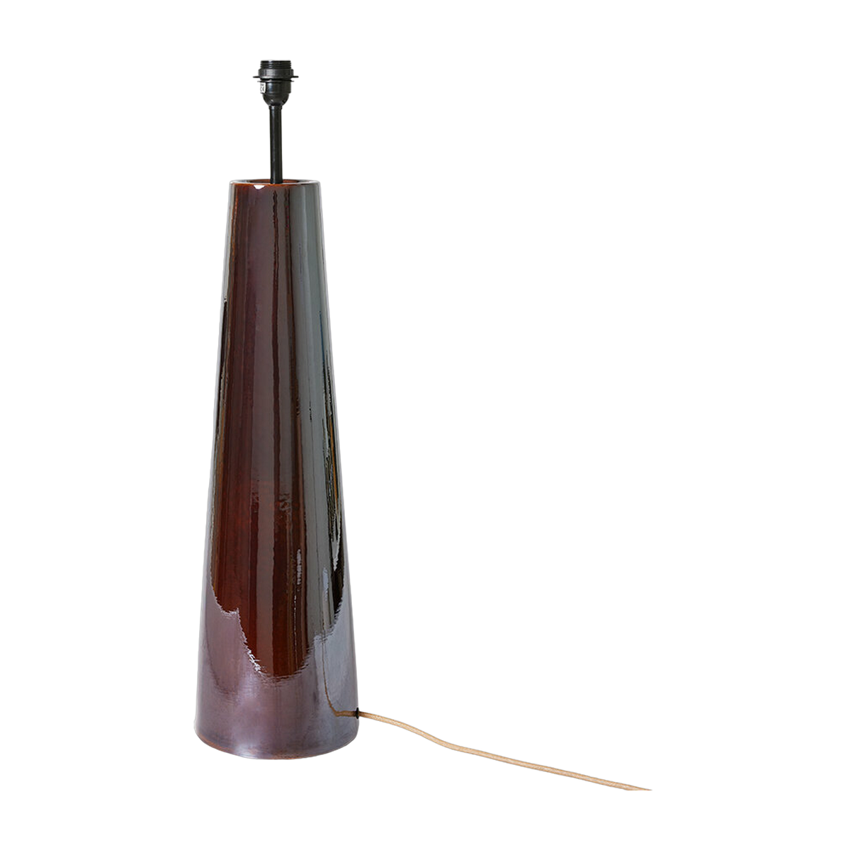 Base de lampadaire conique Xl Brown - HKLIVING