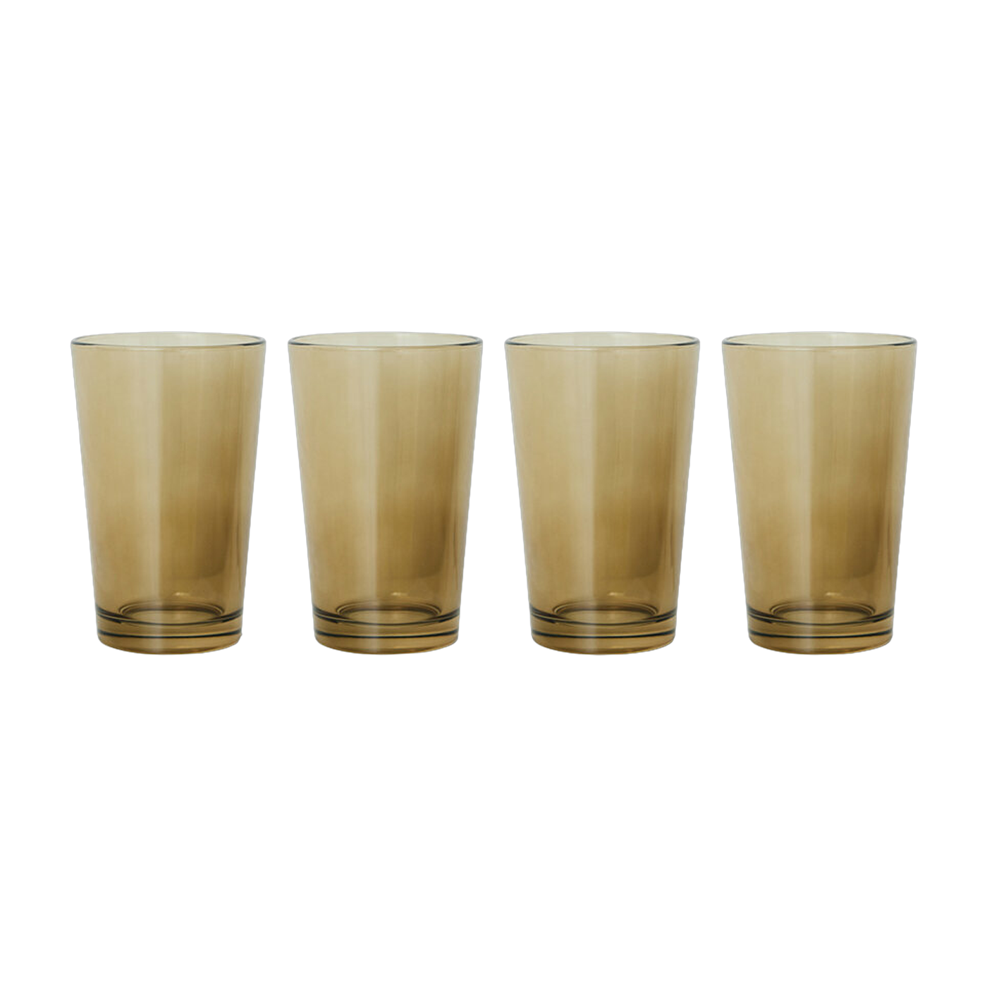 Vasos de Té Marrón Barro (Set De 4) - HKliving