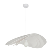 Suspension en papier murano blanche 78 cm Selenitis - Market set