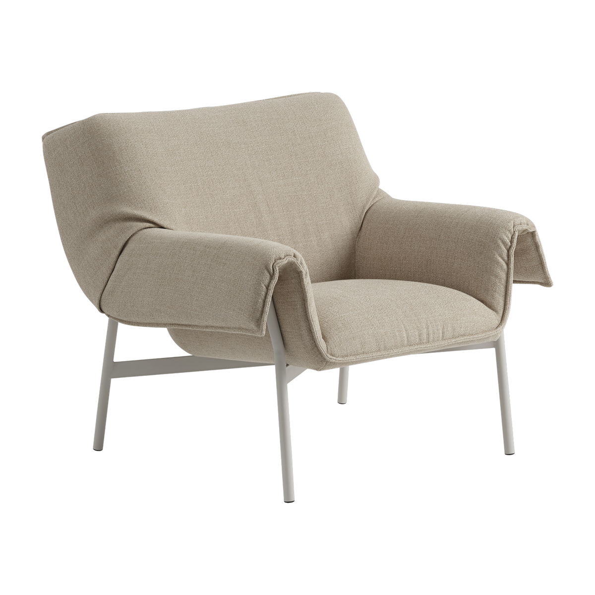 Stahlstuhl grau 91 x 81 cm Wrap -. Muuto