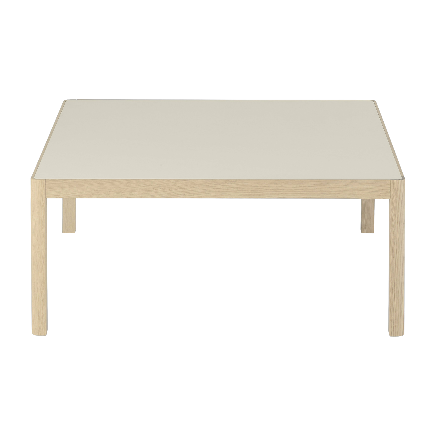 Table basse en chêne gris 86 x 86 cm Workshop - Muuto