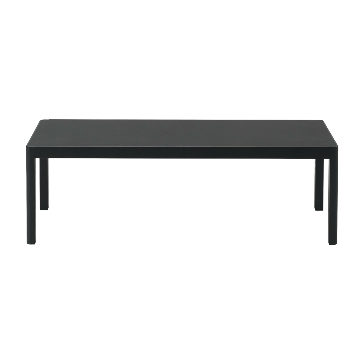 Table basse en chêne noir 120 x 43 cm Workshop - Muuto