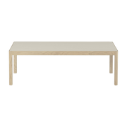 Table basse en chêne gris 120 x 43 cm Workshop - Muuto