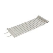 Cuscino trapuntato grigio chiaro per la chaise longue Crate - Hay